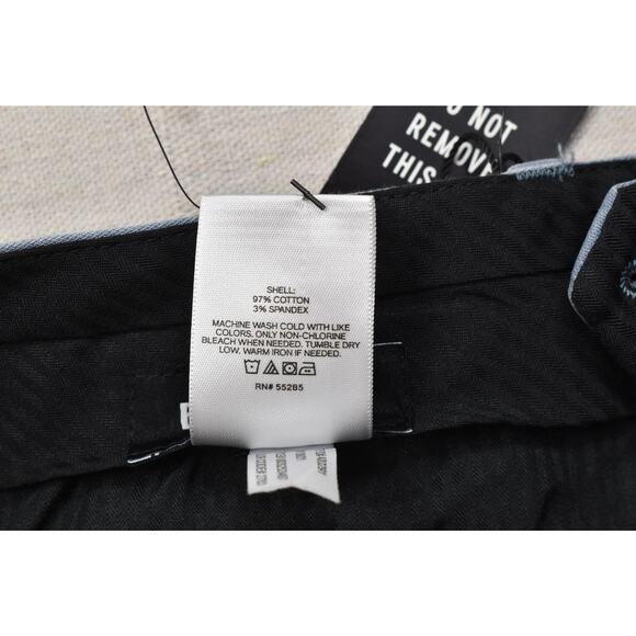 Men's Express 31x30 Light Blue Chino Pleated Skinny Dress Pants Cotton NEW - Picture 2 of 8